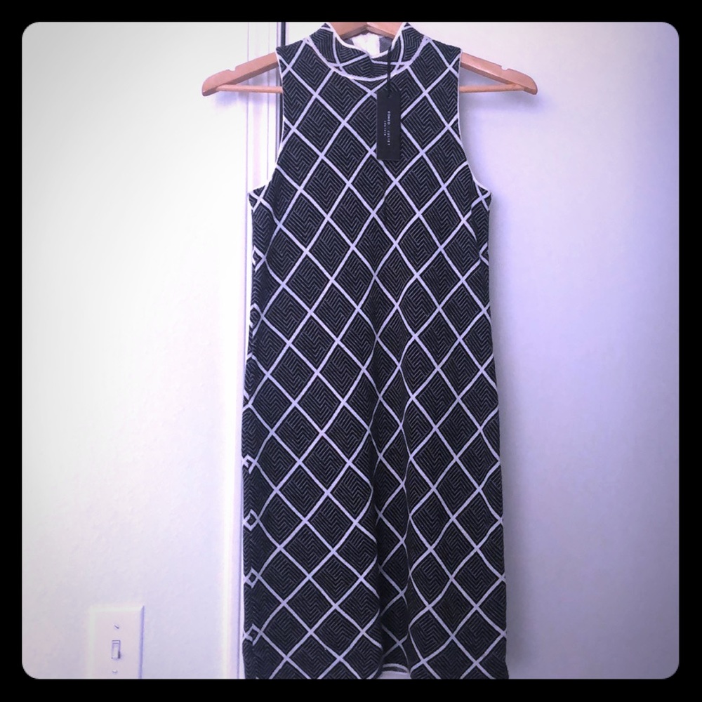 NWT High Neck Short Dress - Super Cute with Boots!